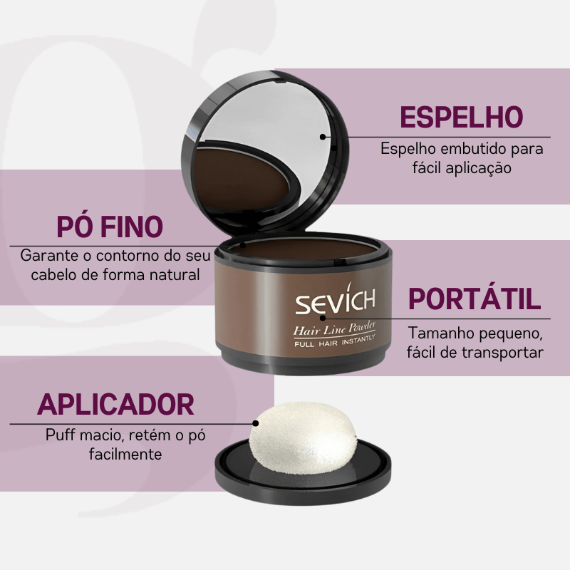 Maquiagem em pó para cabelos - Sevich™