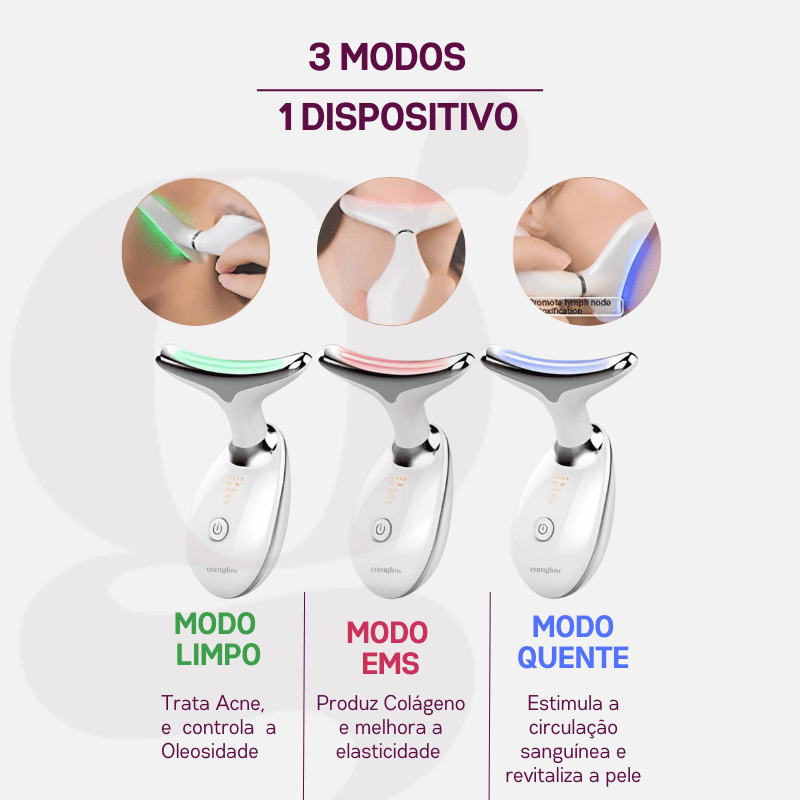 Comglow Skin • Massageador Facial