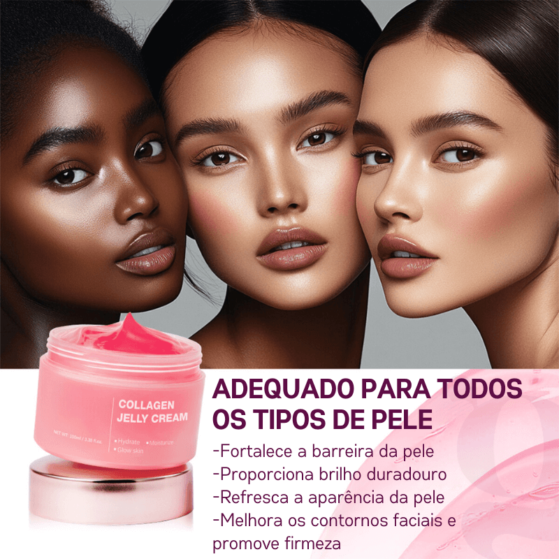 Jelly Cream - Creme de Geléia de Colágeno e Niacinamida