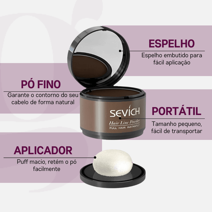 Maquiagem em pó para cabelos - Sevich™