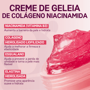 Jelly Cream - Creme de Geléia de Colágeno e Niacinamida